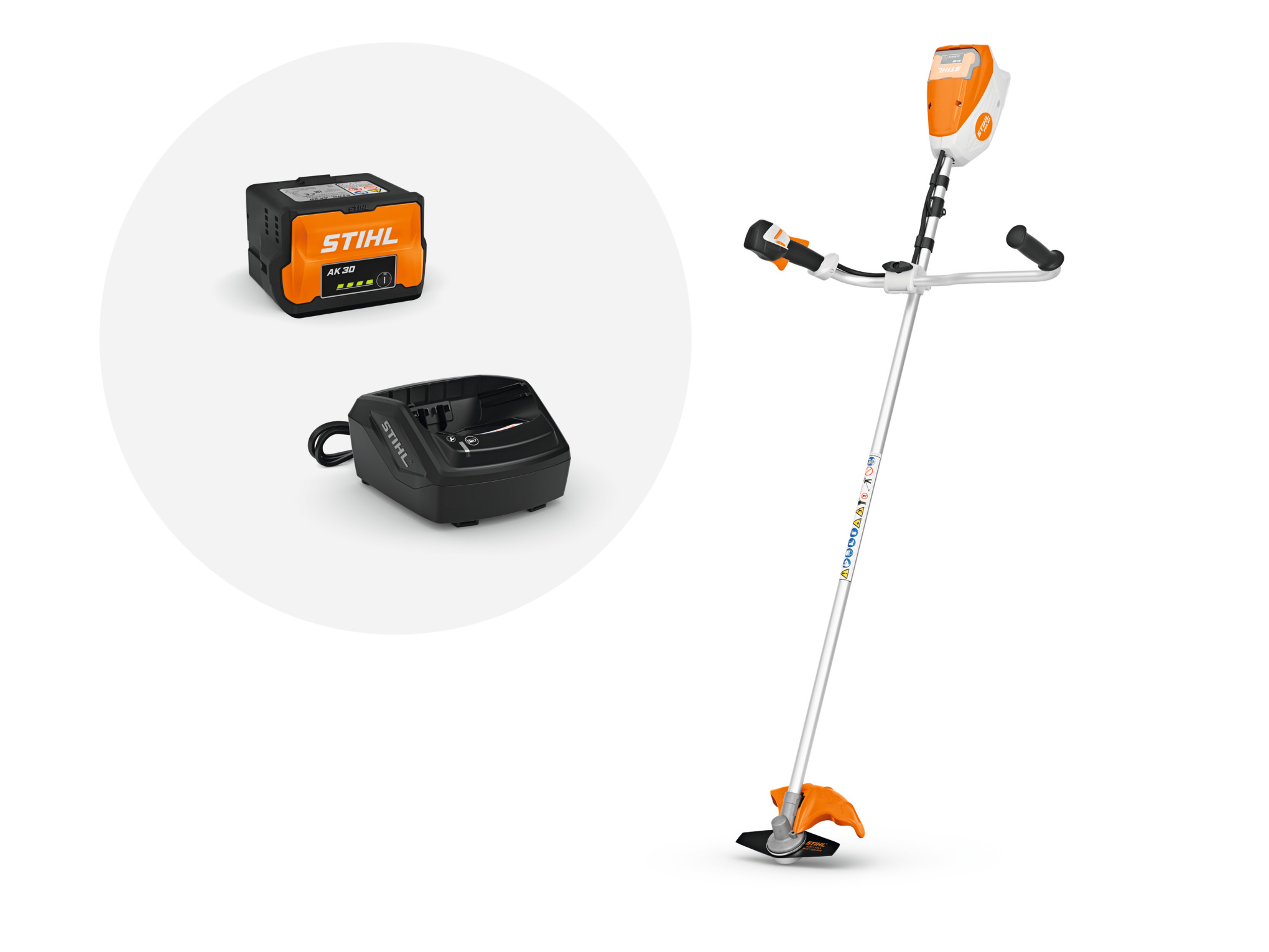 FSA 80 Battery Line Trimmer with AK 30 Battery and AL 101 Charger