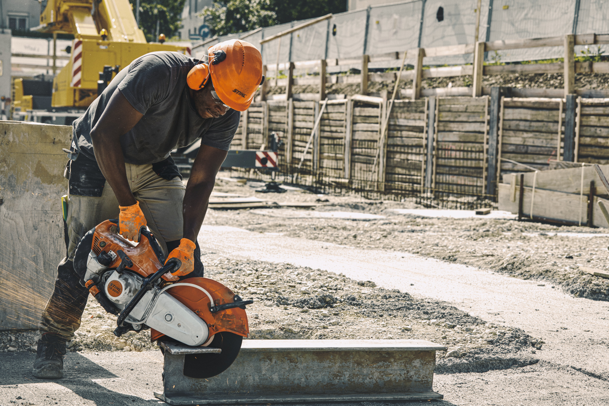 STIHL TS 500i Petrol Concrete Cut Off Saw STIHL