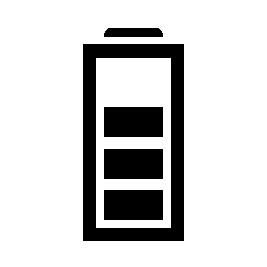 Illustration of a charging battery